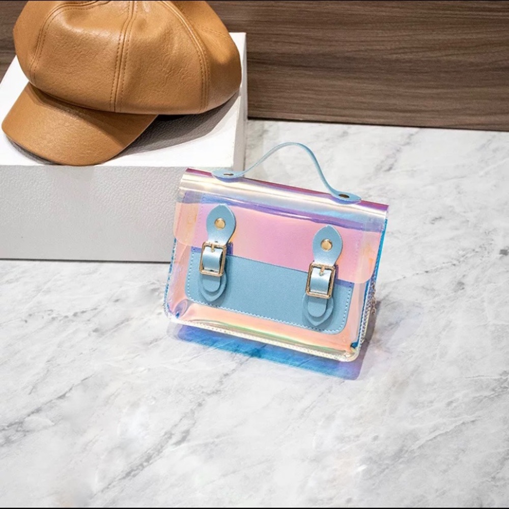 Hologram PU Makeup Bag